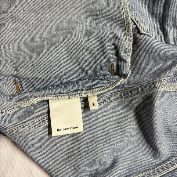 Reformation Medium Blue Denim Jacket - Picture 5 of 6